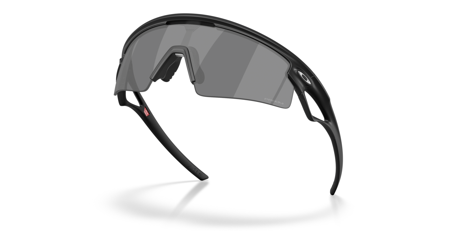 Oakley Sphaera Strike in Matte Black mit Prizm Black Gläsern, von innen