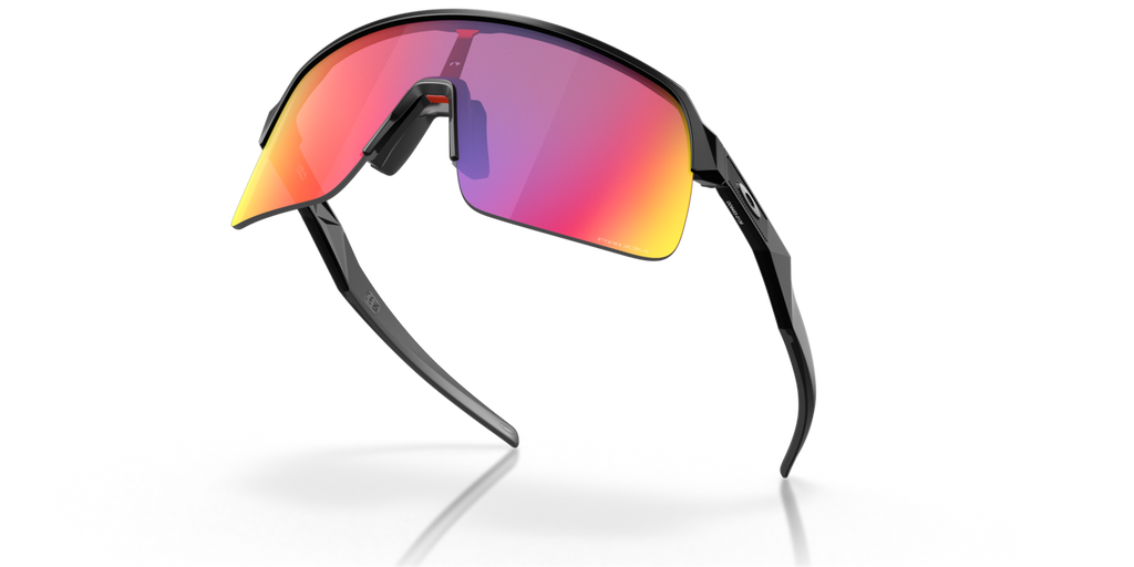 Oakley Sutro Lite in Matte Black mit Prizm Road Gläsern, von innen