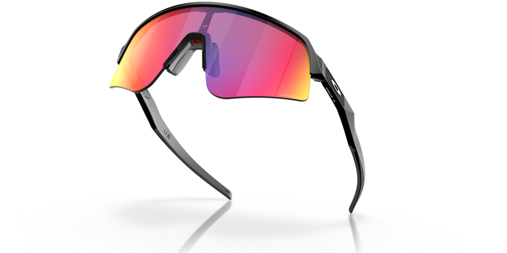 Oakley Sutro Lite Sweep in Matte Black mit Prizm Road Gläsern, von innen
