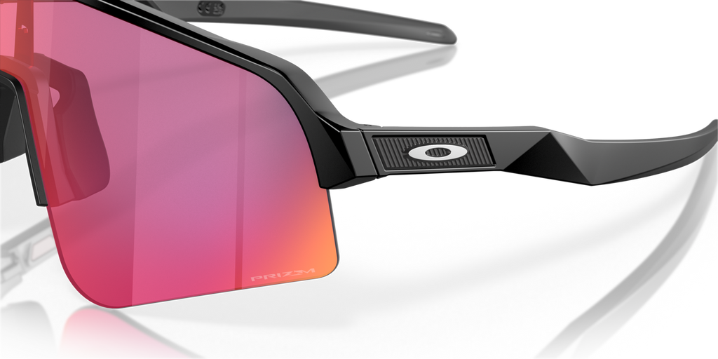 Oakley Sutro Lite Sweep in Matte Black mit Prizm Road Gläsern, mit Bügeldetail