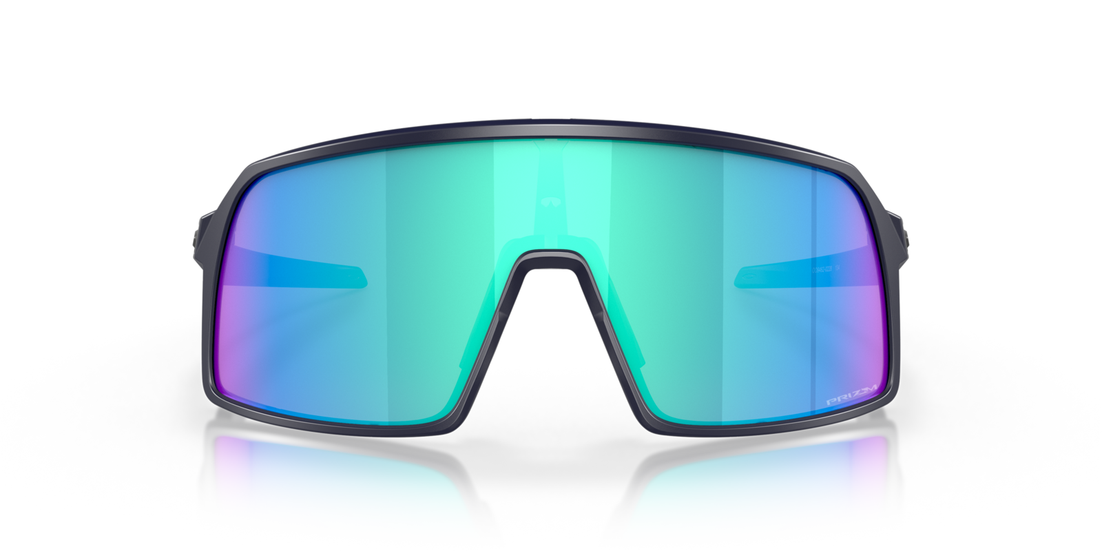 Oakley Sutro S in Matte Navy mit Prizm Sapphire Gläsern, frontal