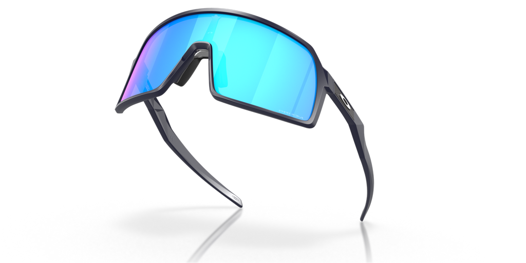 Oakley Sutro S in Matte Navy mit Prizm Sapphire Gläsern, von innen