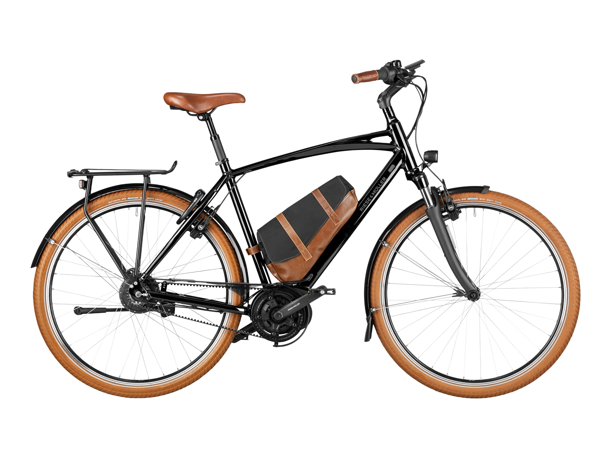 Riese & Müller Cruiser2 in black, Seitenansicht