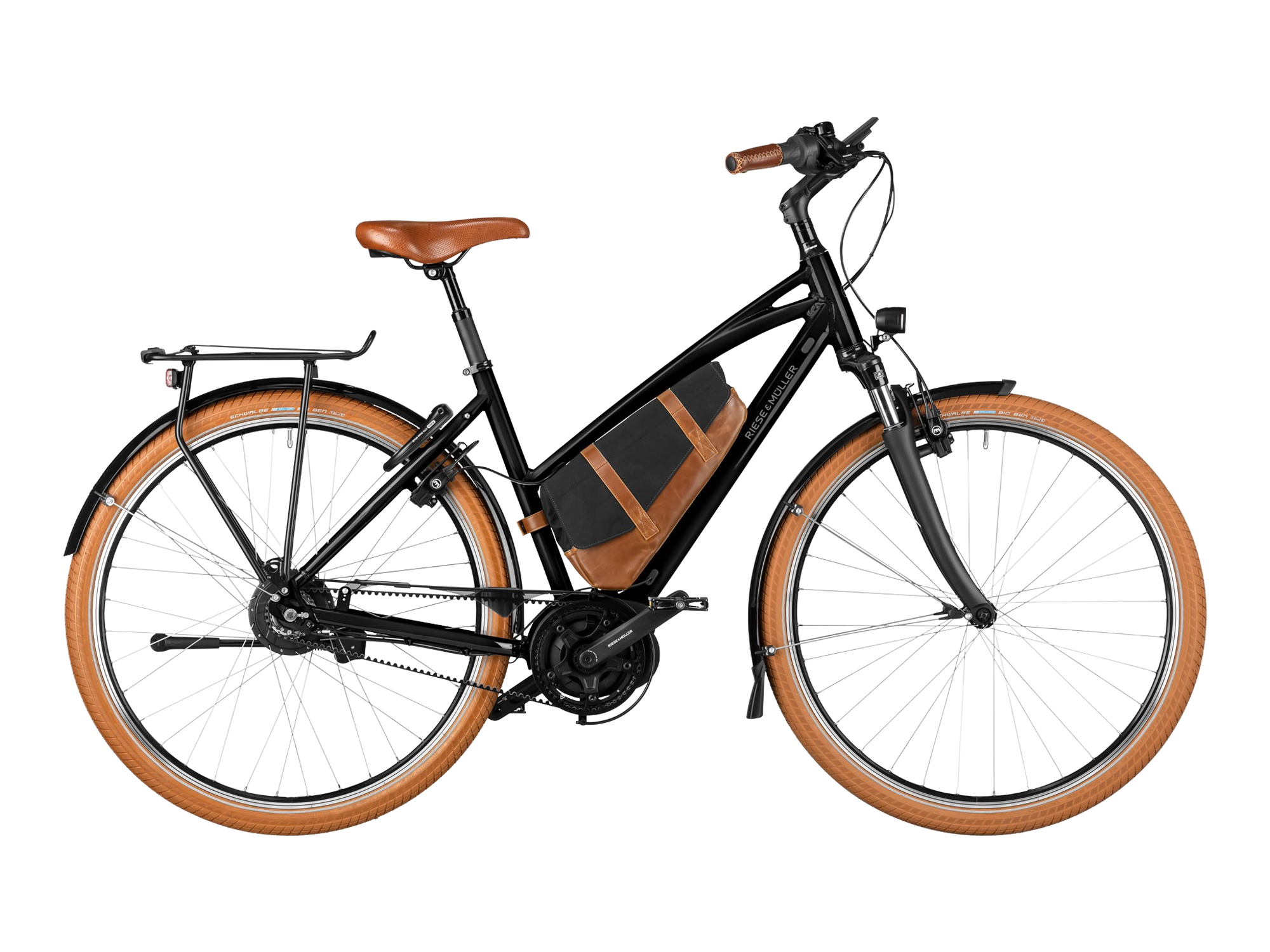 Riese & Müller Cruiser2 Mixte in black, Seitenansicht