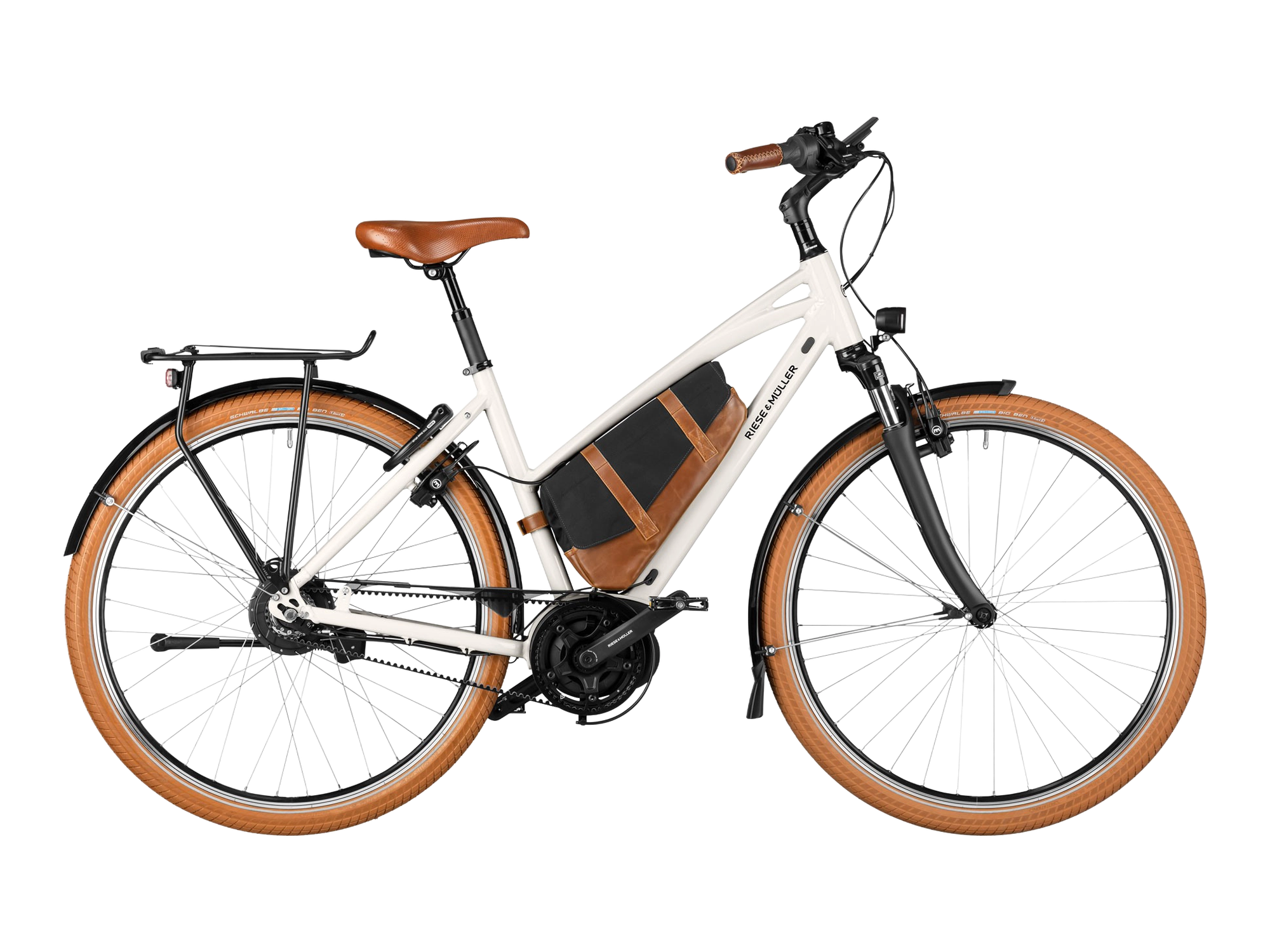 Riese & Müller Cruiser2 Mixte in cream, Seitenansicht