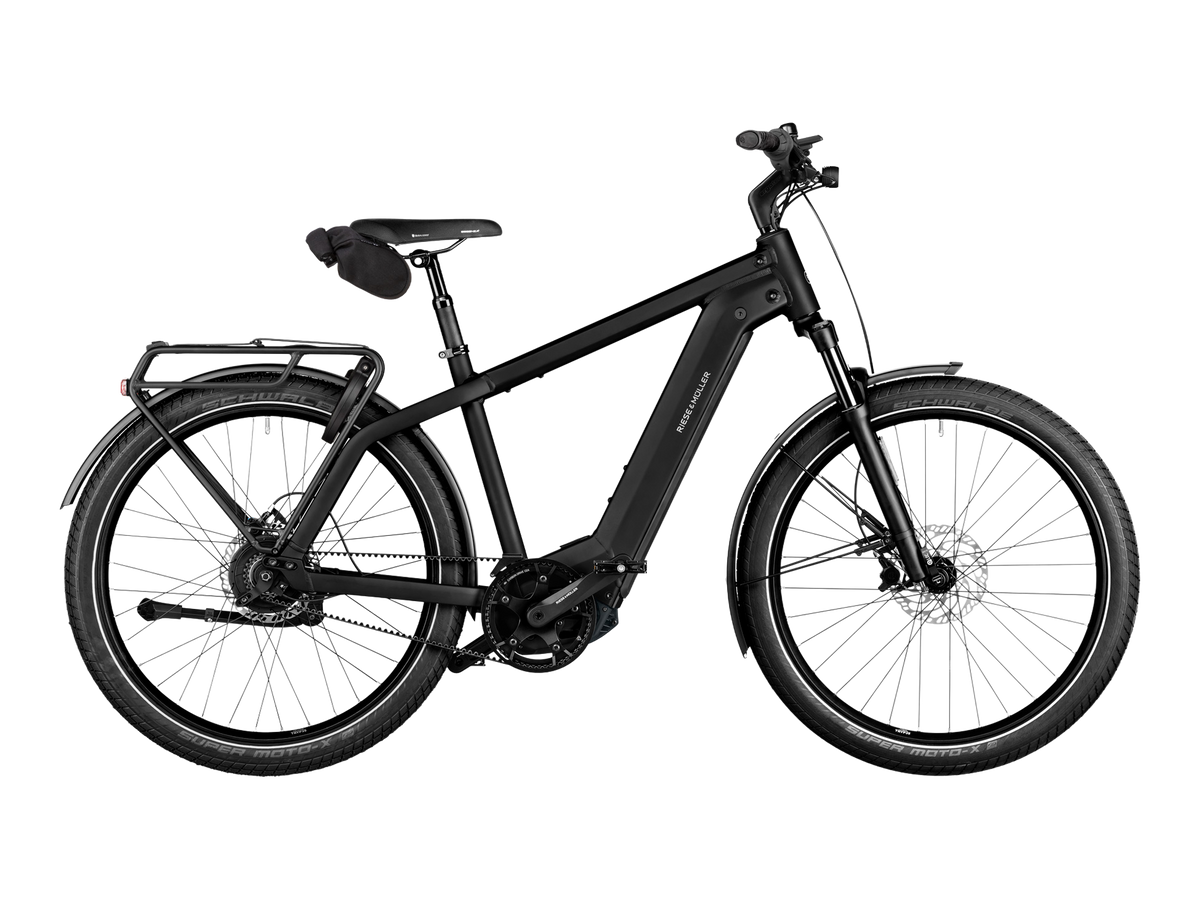 Riese & Müller Charger4 GT vario CORE in Black Matt, Seitenansicht