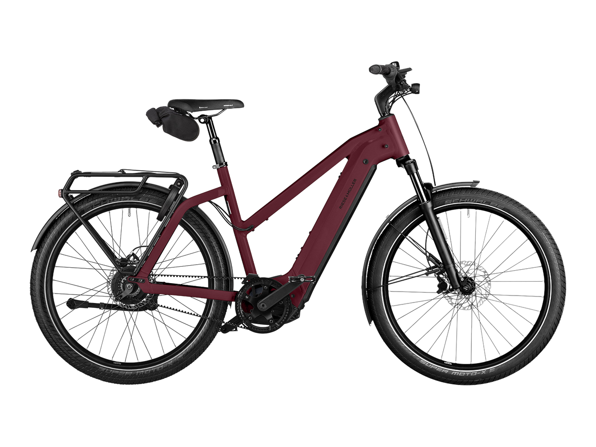 Riese & Müller Charger4 Mixte GT vario CORE in Dark Red Matt, Seitenansicht