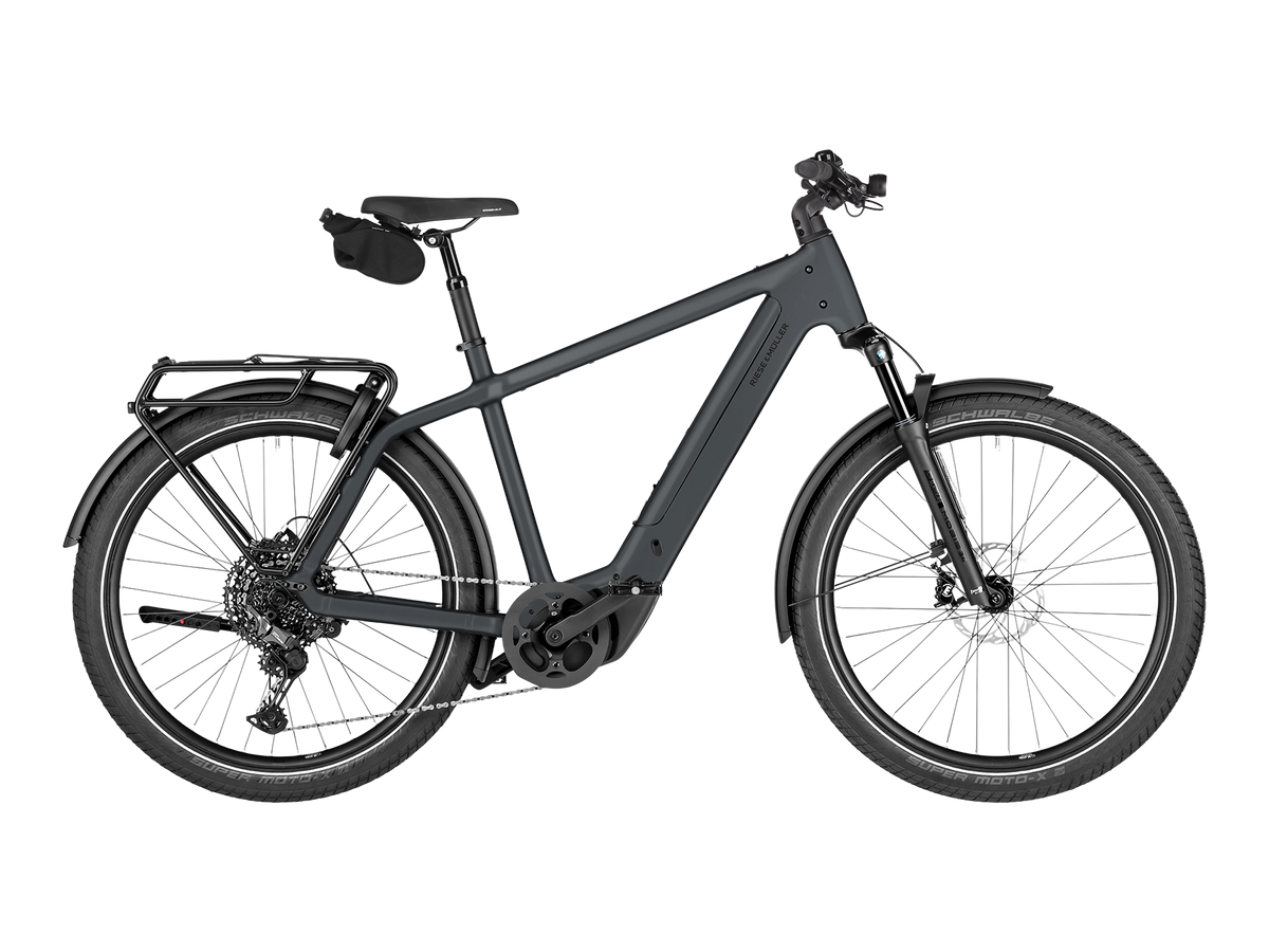 Riese & Müller Charger5 touring CORE in Slate Grey, Seitenansicht