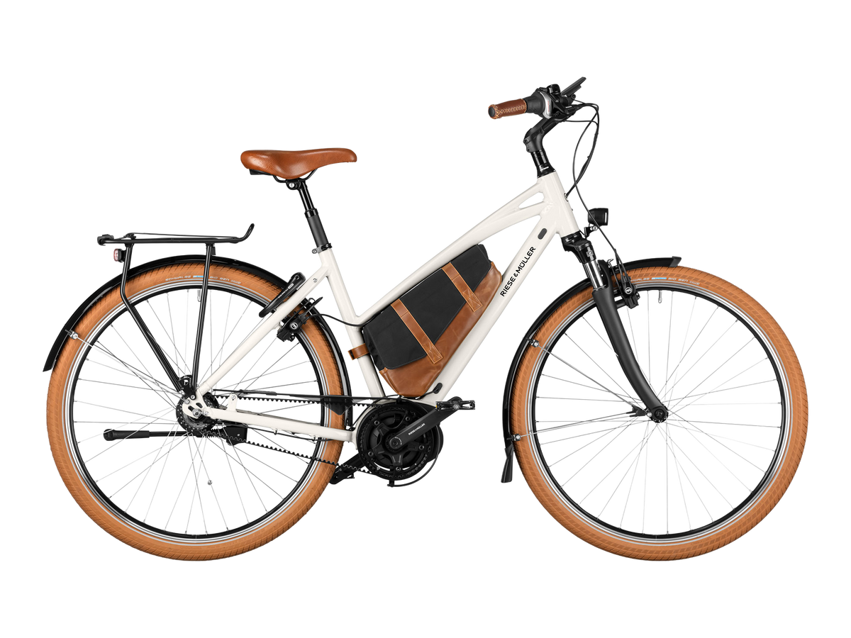 Riese & Müller Cruiser2 Mixte rücktritt in Cream, Seitenansicht