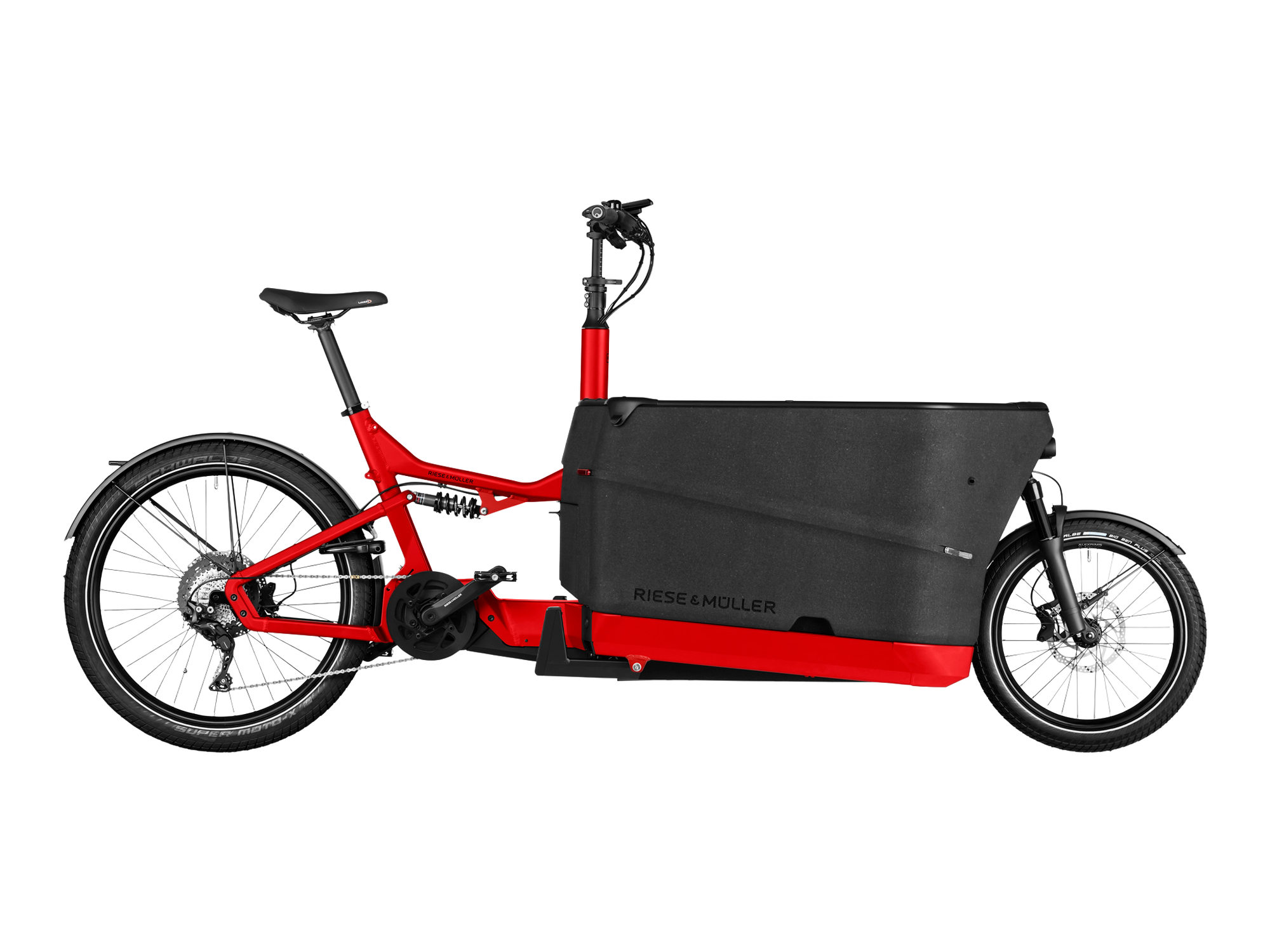 Riese & Müller Packster2 70 CT touring in Chili Matt, Seitenansicht