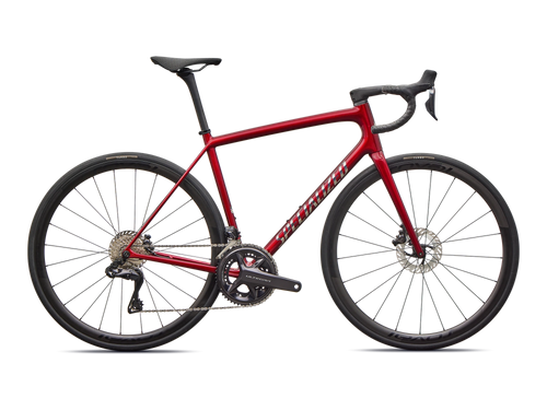 Aethos 2 Pro Shimano Ultegra Di2 in Gloss Red Sky, Seitenansicht