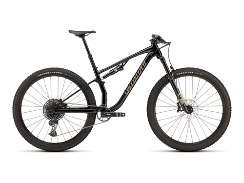 Chisel Comp EVO in Gloss Black / Taupe, Seitenansicht