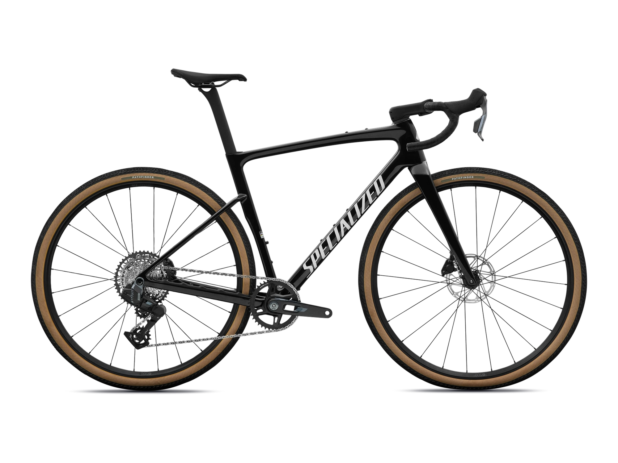 Crux 5 Comp – SRAM Rival XPLR in Obsidian Metallic, Seitenansicht