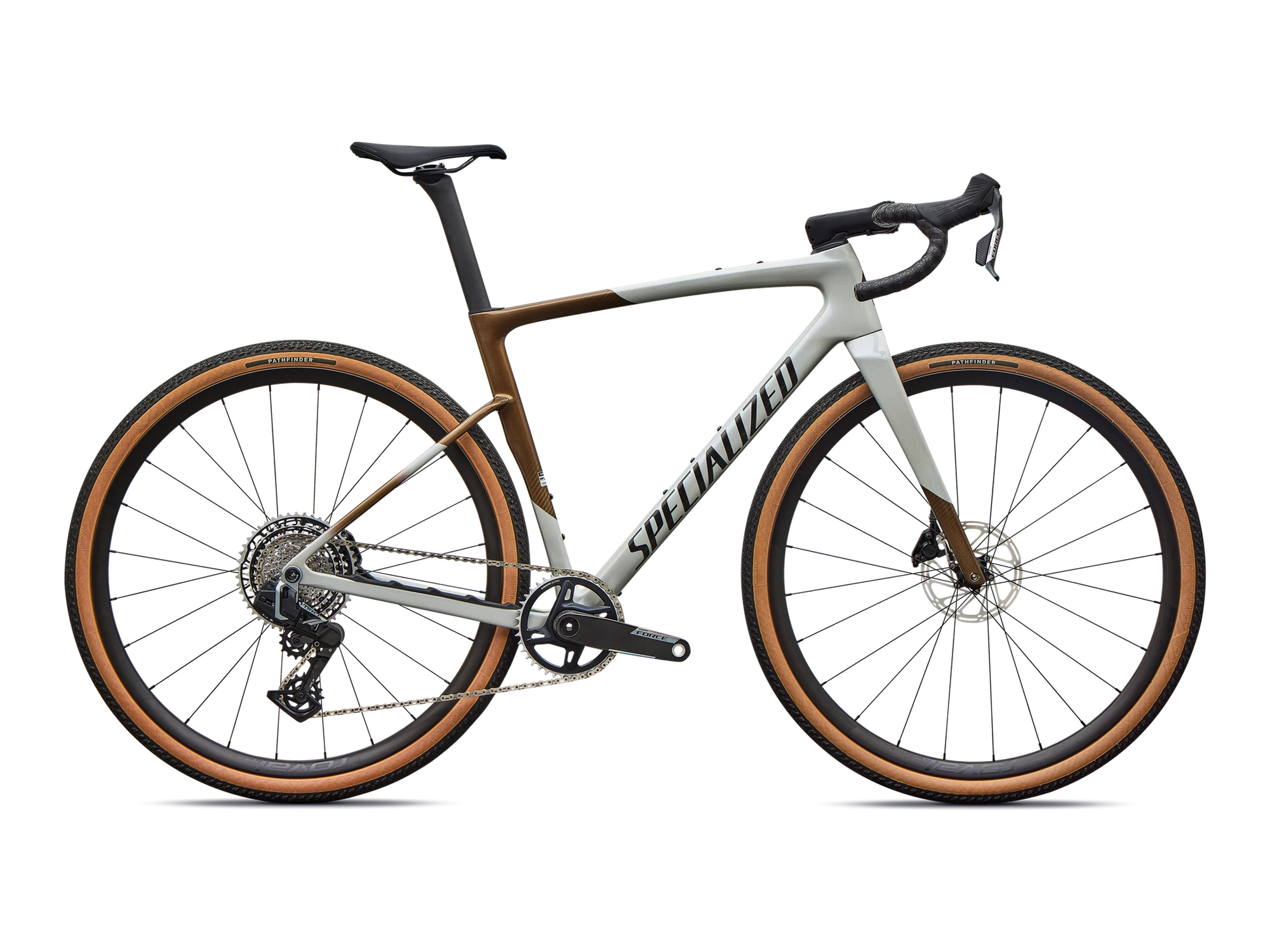 Crux 5 Expert – SRAM Force XPLR in Burnt Gold, Seitenansicht