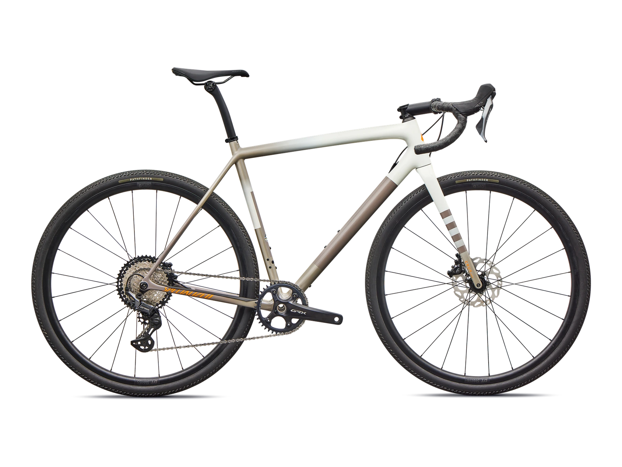 Crux Comp – Shimano GRX in Dune White, Seitenansicht