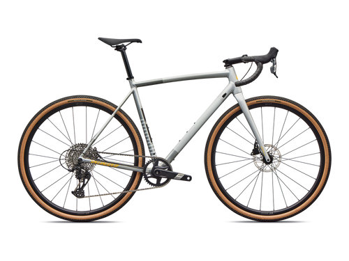 Crux DSW Comp – SRAM Apex XPLR in Shadow Silver, Seitenansicht