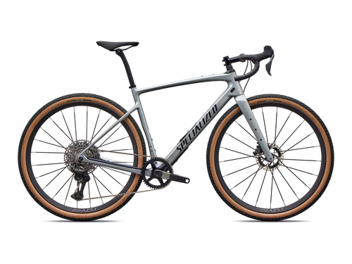 Diverge 4 Pro LTD – Shimano XTR/GRX Di2 in Gloss Shadow Silver, Seitenansicht