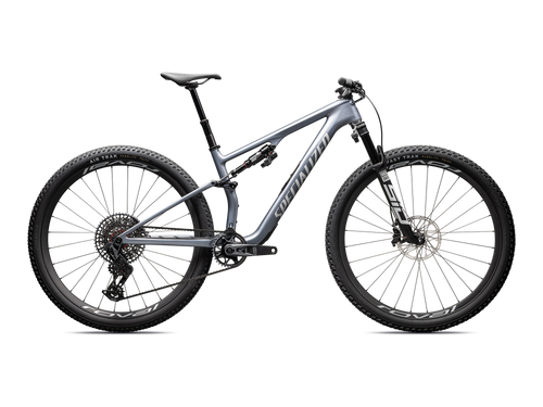 Epic 8 Pro – SRAM X0 AXS, RockShox Ultimate Flight Attendant in Glacial Metallic Pearl, Seitenansicht