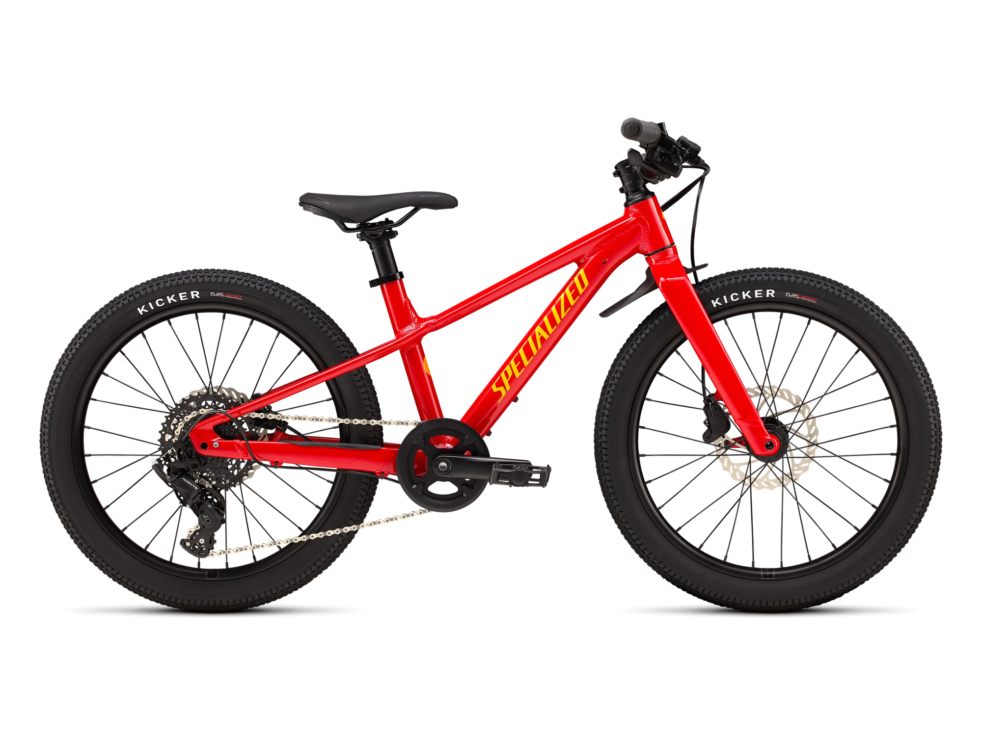 Riprock 20 in Gloss Red California Sun, Seitenansicht