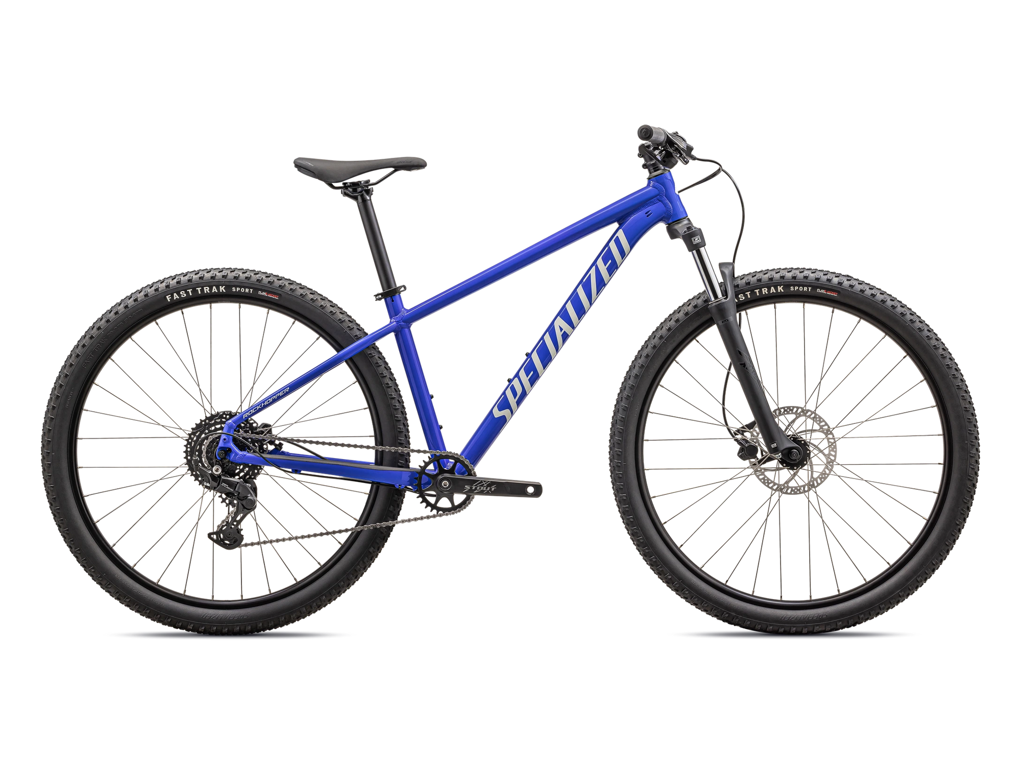Rockhopper Sport in Gloss Sapphire / Dune White, Seitenansicht