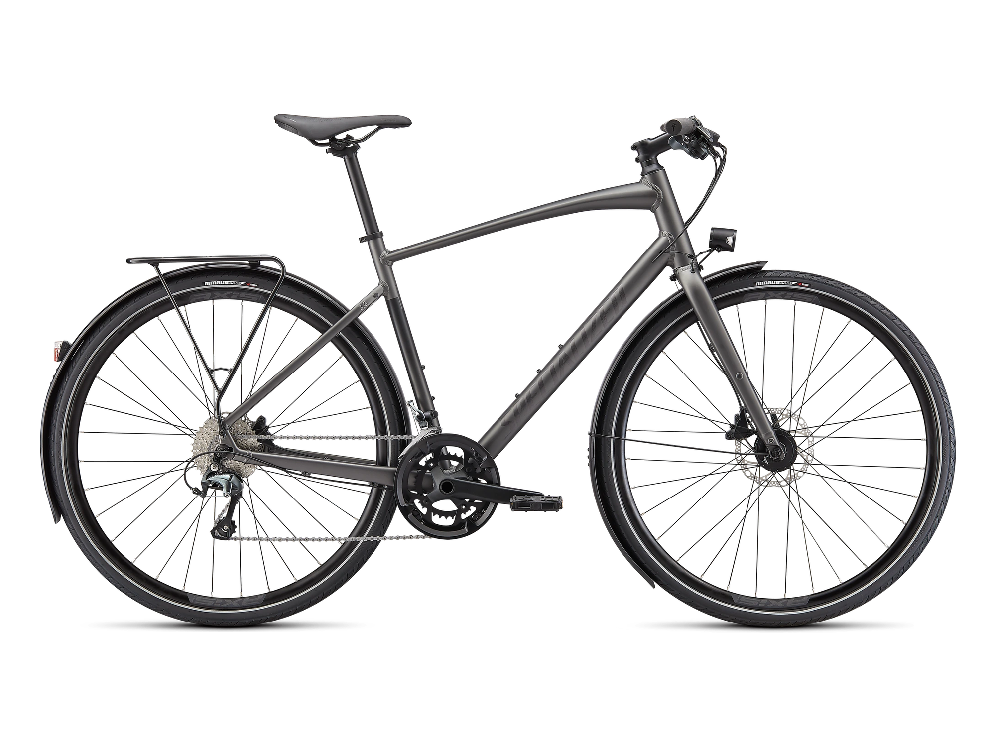 Sirrus 3.0 EQ in Satin Smoke / Black Reflective, Seitenansicht