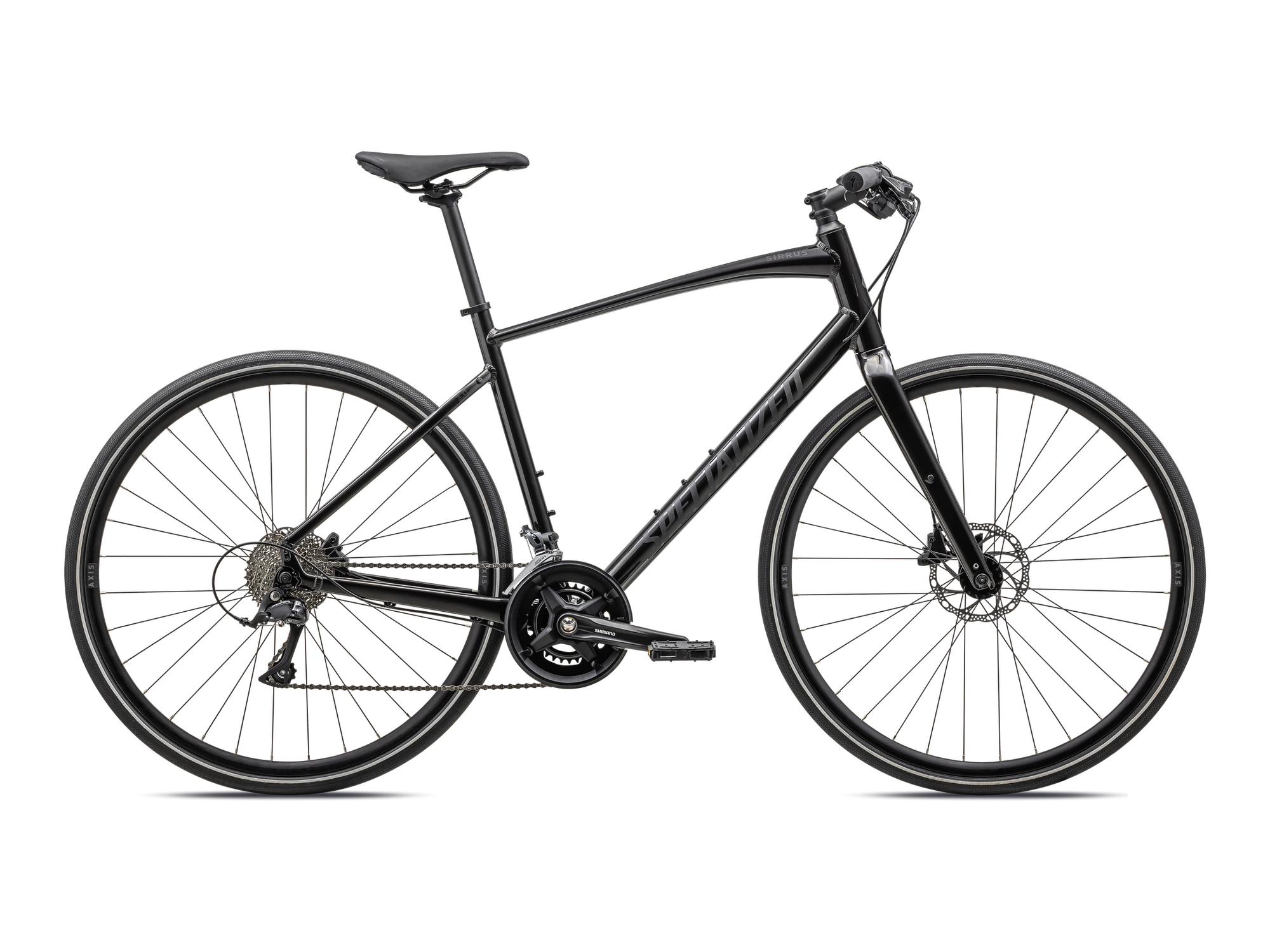 Sirrus 3.0 in GLOSS METALLIC OBSIDIAN / SATIN OBSIDIAN REFLECTIVE, Seitenansicht