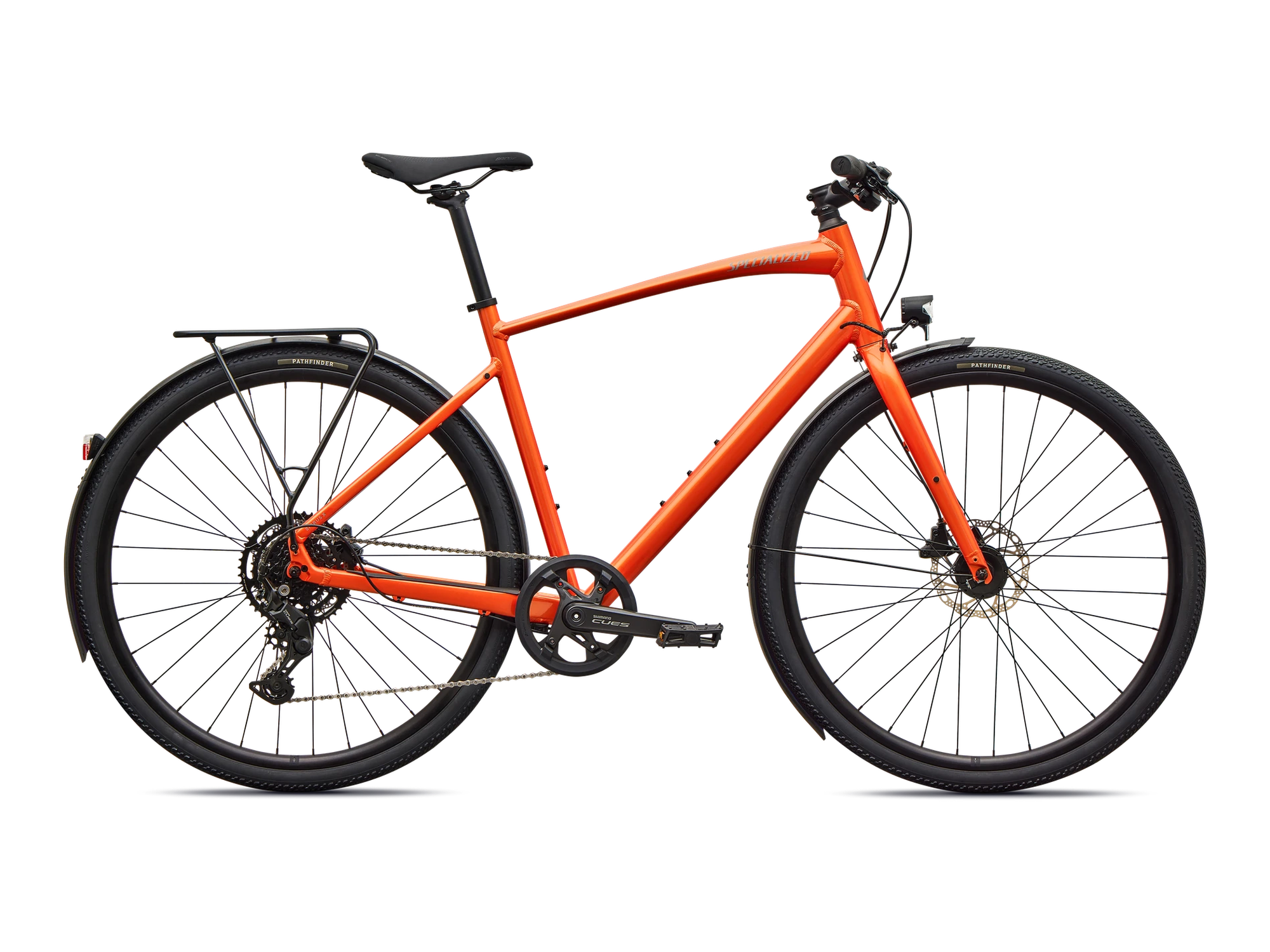 Sirrus X 2.0 EQ in Gloss Tangerine, Seitenansicht