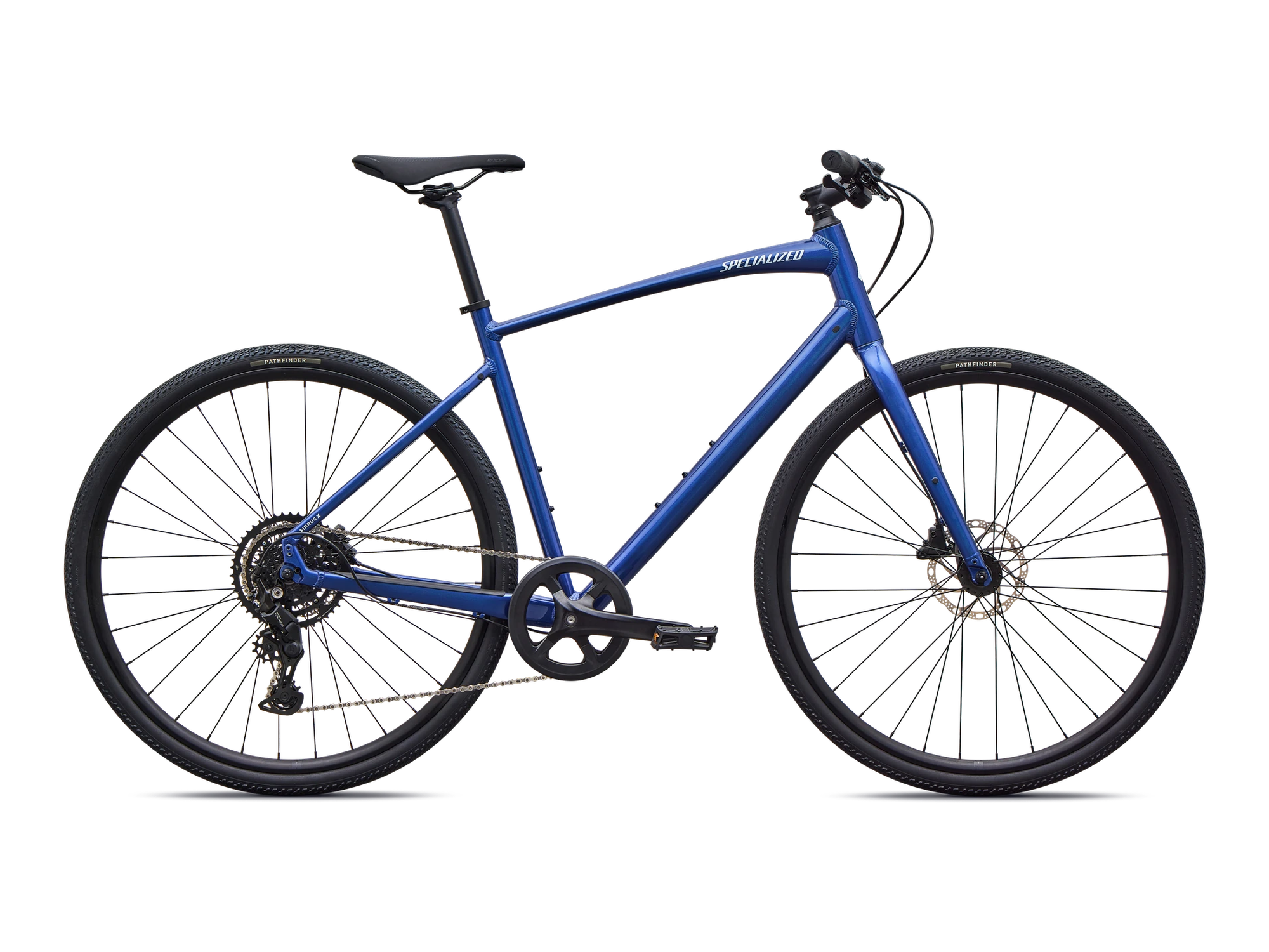 Sirrus X 2.0 in Gloss Pacific Blue, Seitenansicht