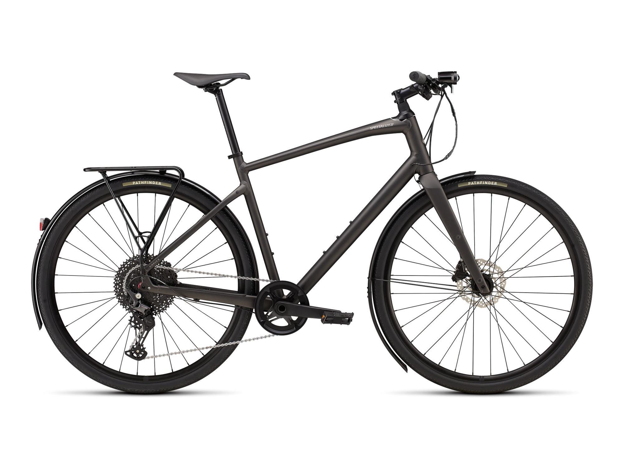 Sirrus X 4.0 EQ in Satin Metallic Obsidian, Seitenansicht