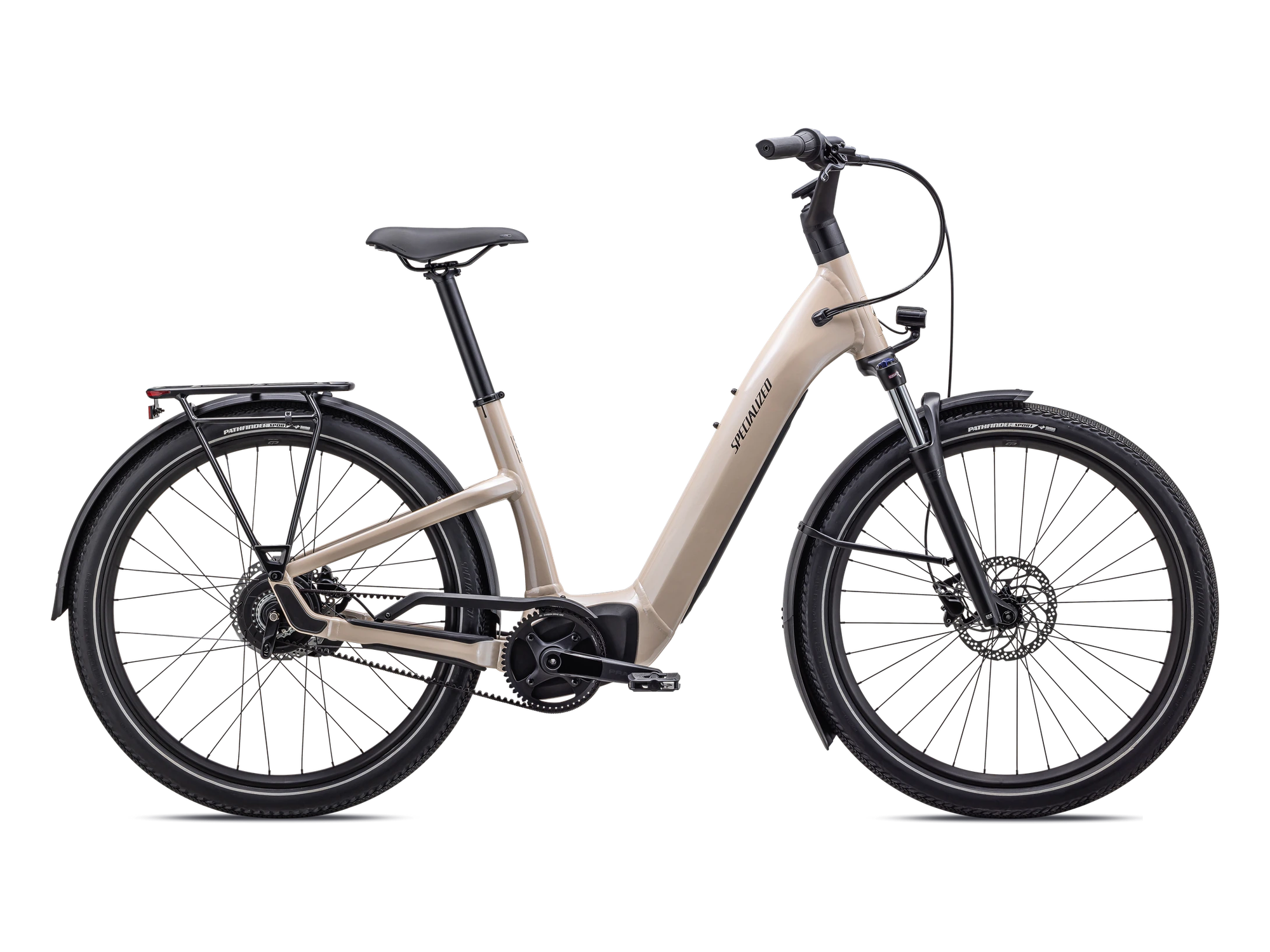 Turbo Como 3.0 IGH in Sand / Black Reflective, Seitenansicht