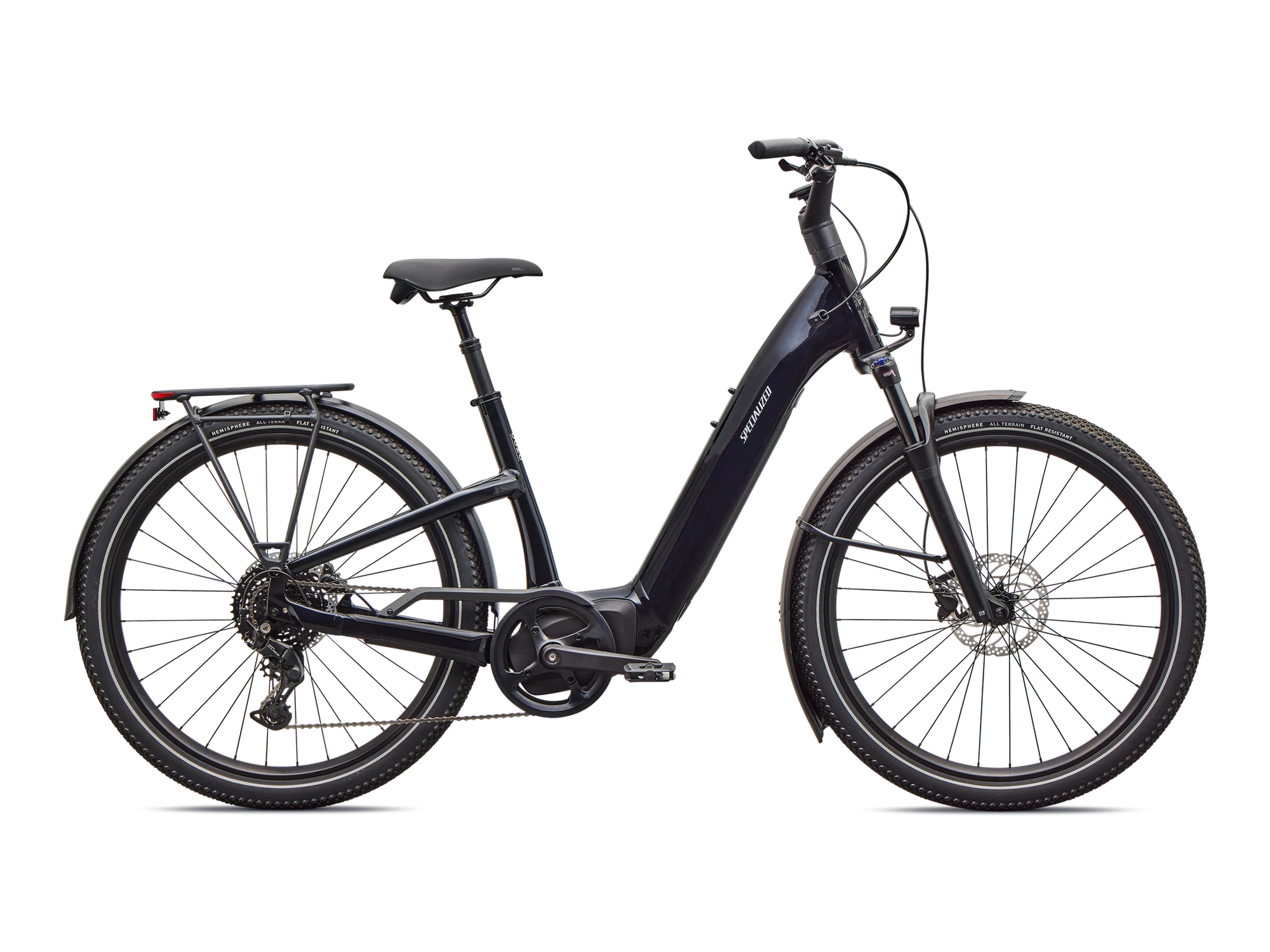 Turbo Como 4.0 in Gloss Metallic Dark Navy, Seitenansicht