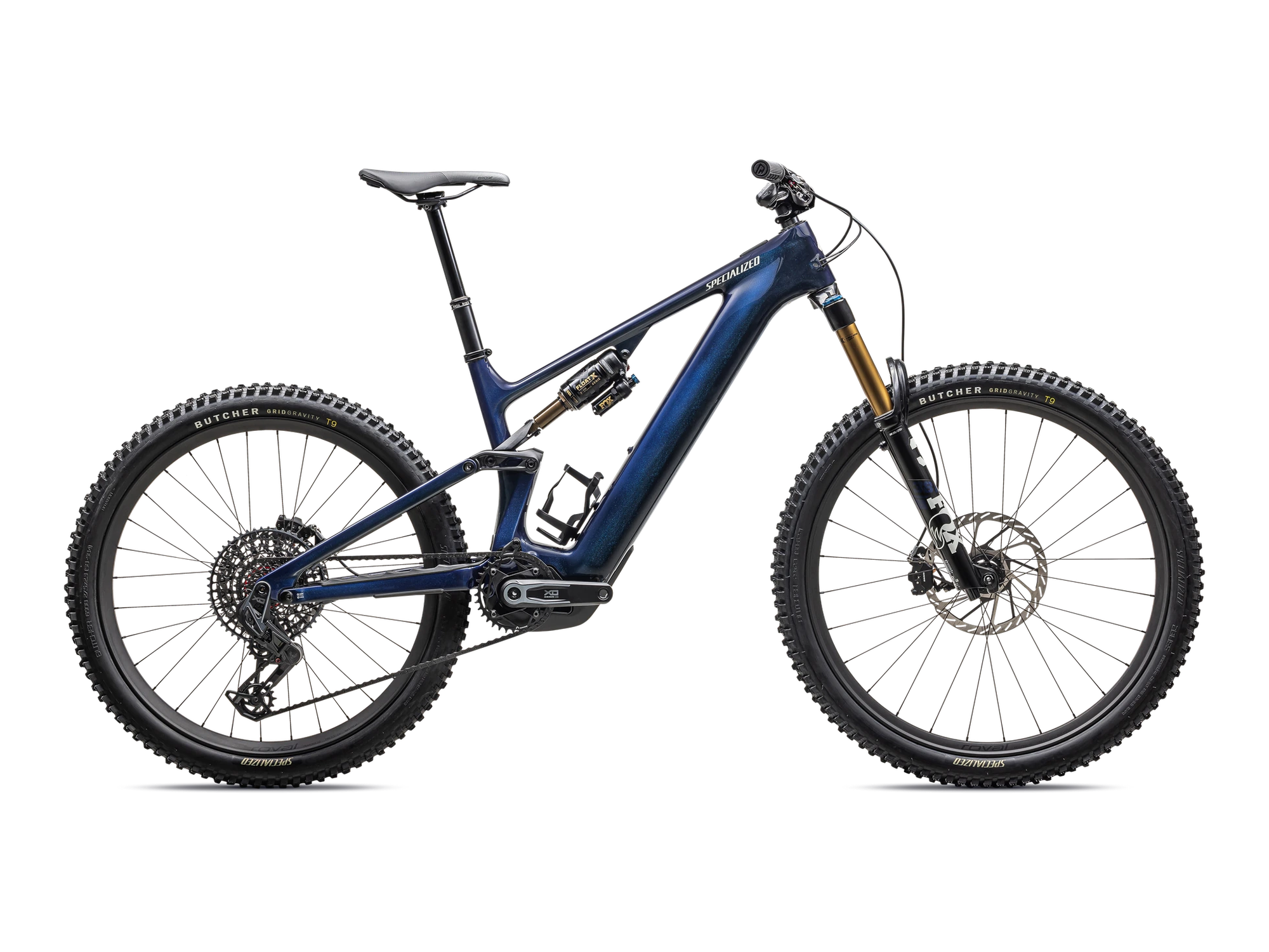 Turbo Levo 4 Pro in Blue Onyx, Seitenansicht