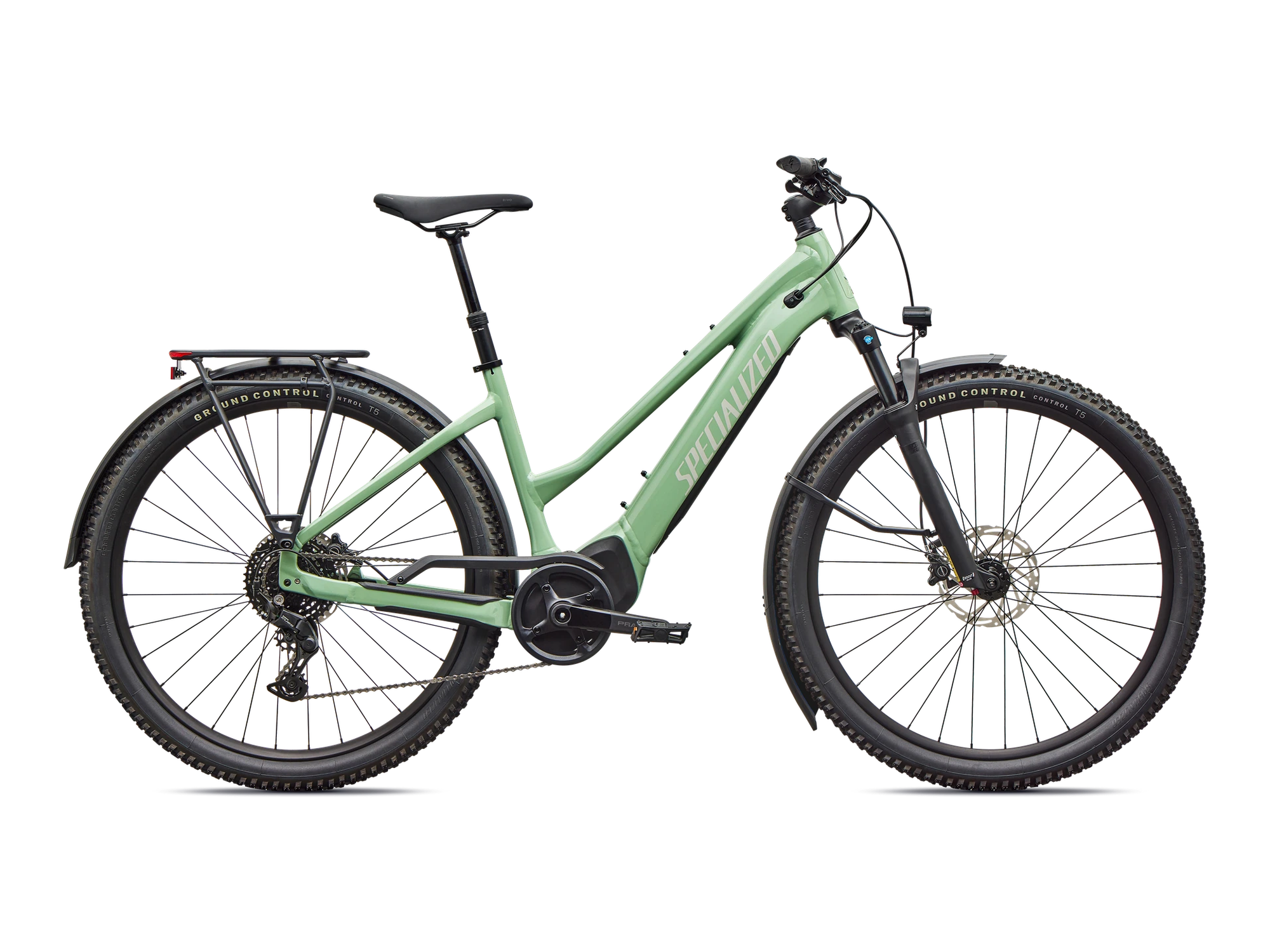 Turbo Tero 4.0 Step-Through EQ in Gloss Pistachio, Seitenansicht