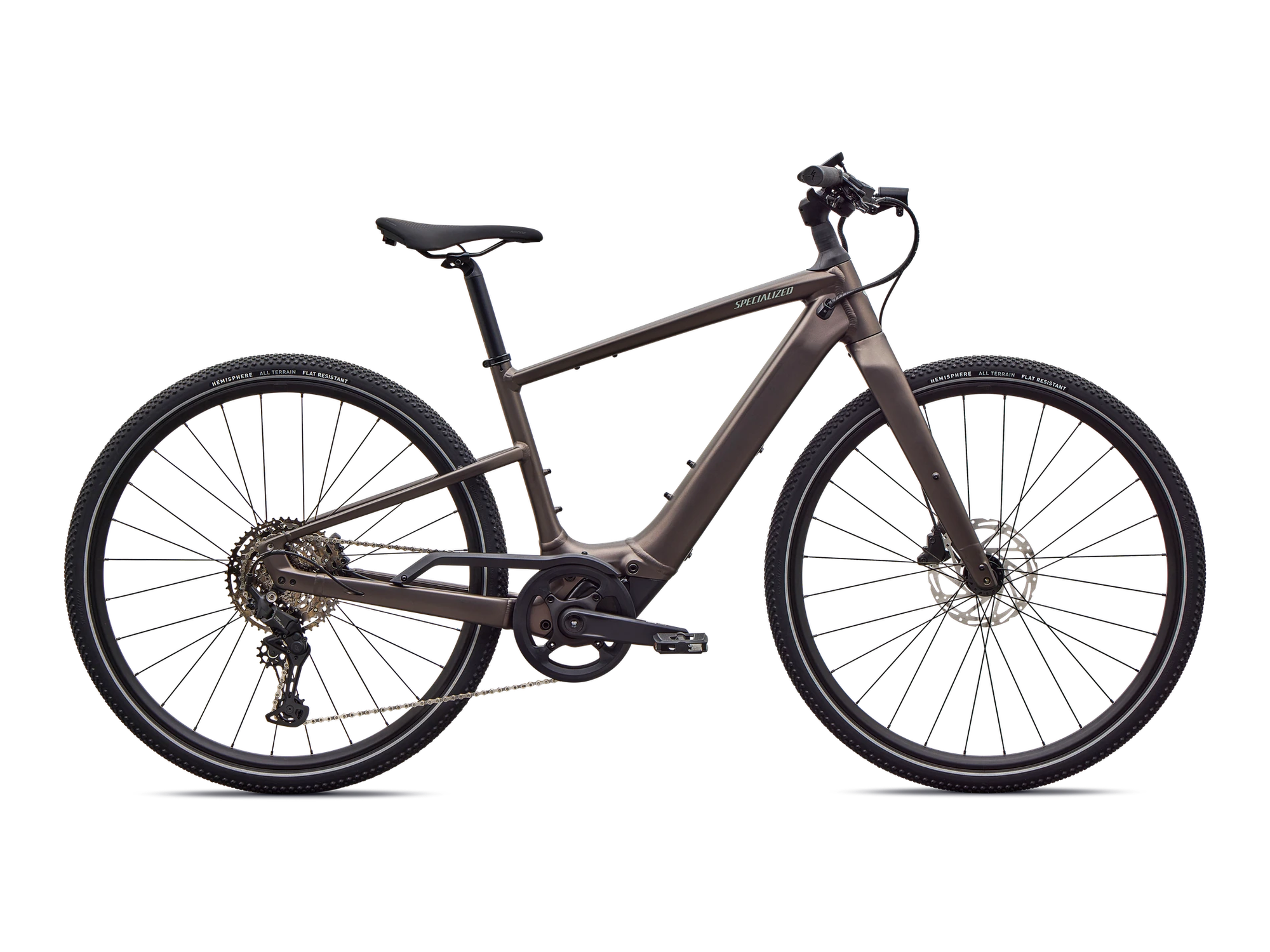 Turbo Vado SL 2 4.0 in Satin Gun Metal, Seitenansicht